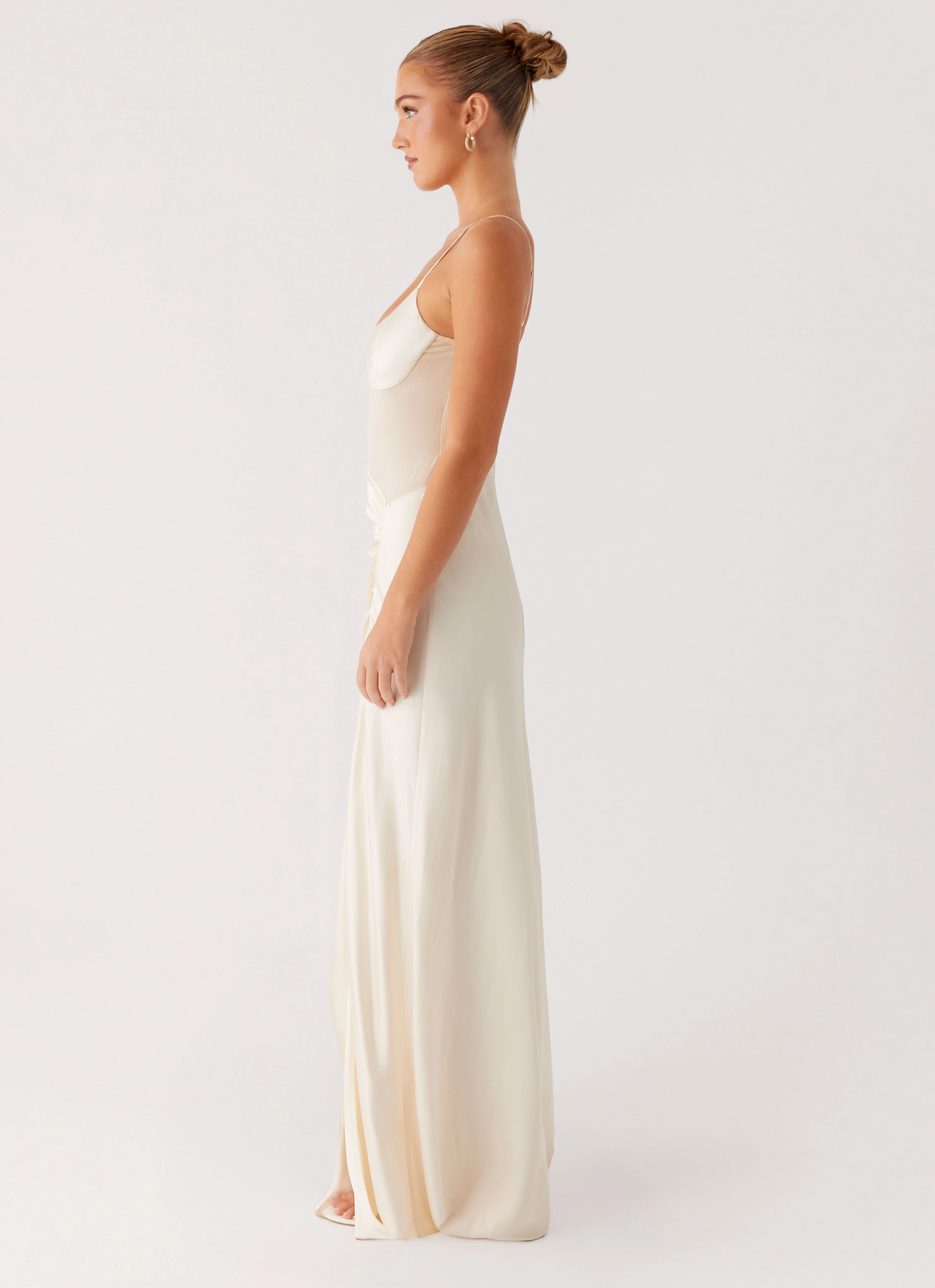 Rising Sun Maxi Dress - Off White