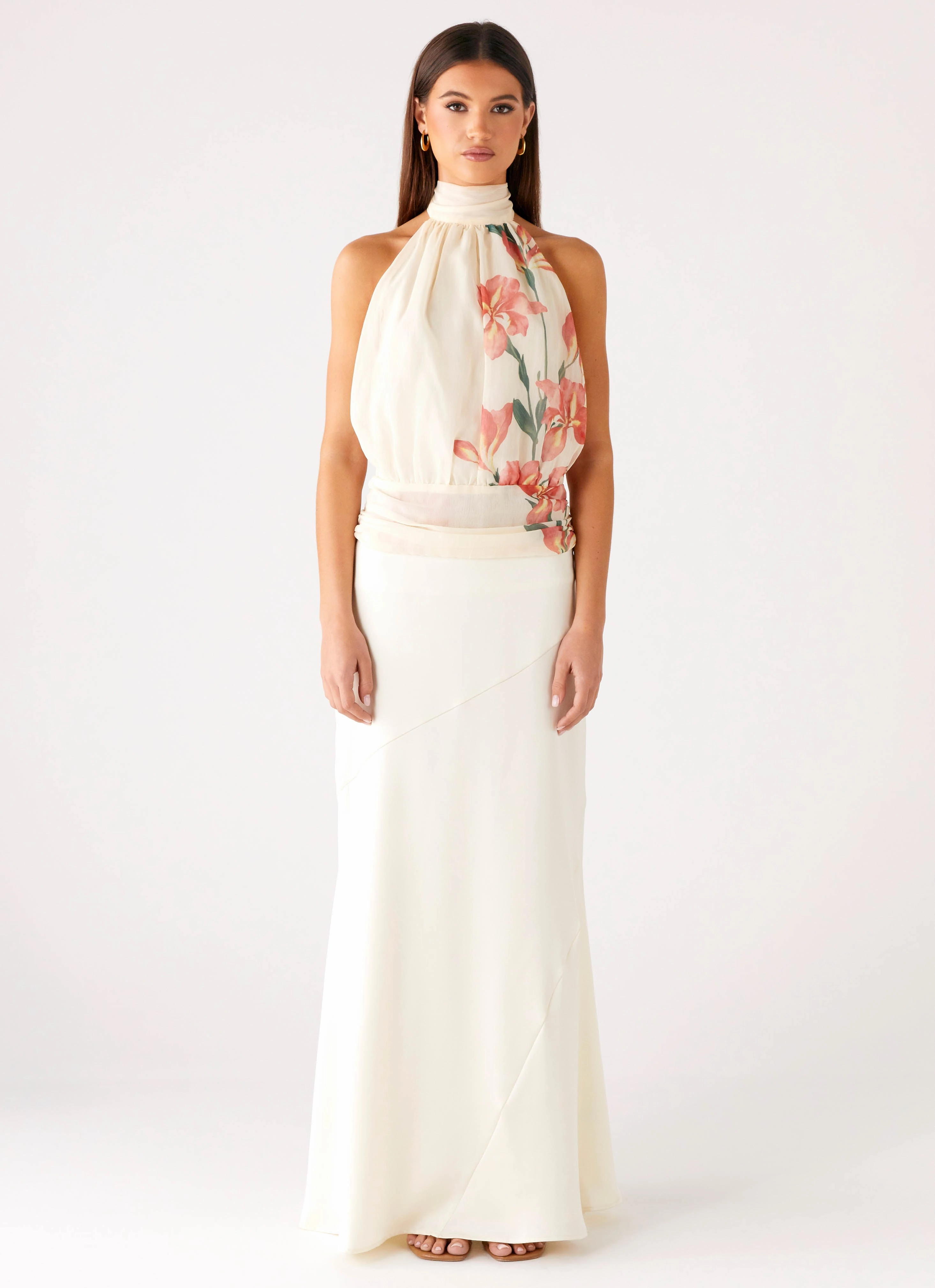 Romelia Halter Top - Siena Floral