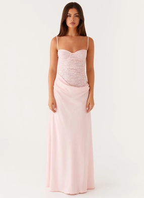 Romy Maxi Dress - Pink Romy Maxi Dress - Pink