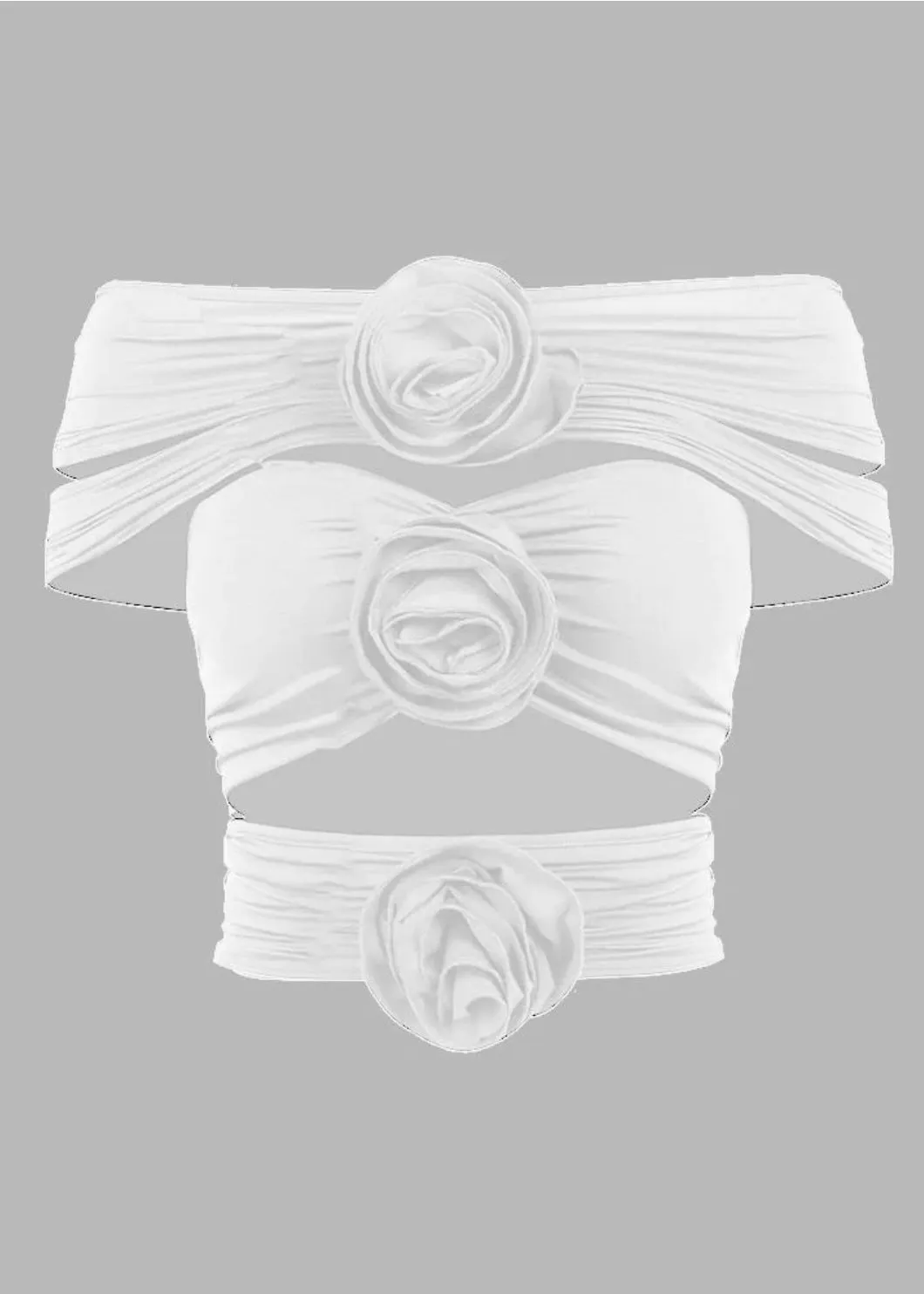 ROSALINA CUT OUT ROSE TOP