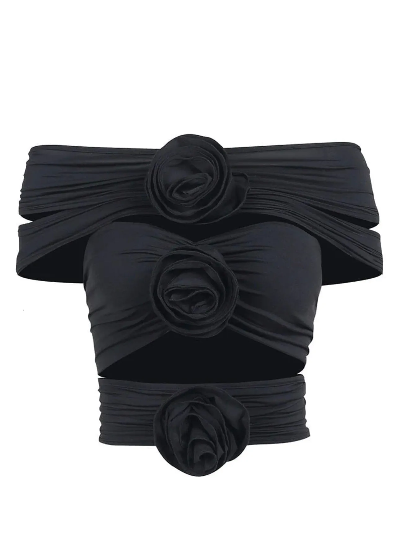 ROSALINA CUT OUT ROSE TOP