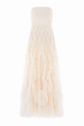 Rosella Ruffle Strapless Gown Rosella Ruffle Strapless Gown