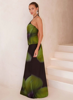 Rosetta Top - Lime Flower Rosetta Top - Lime Flower