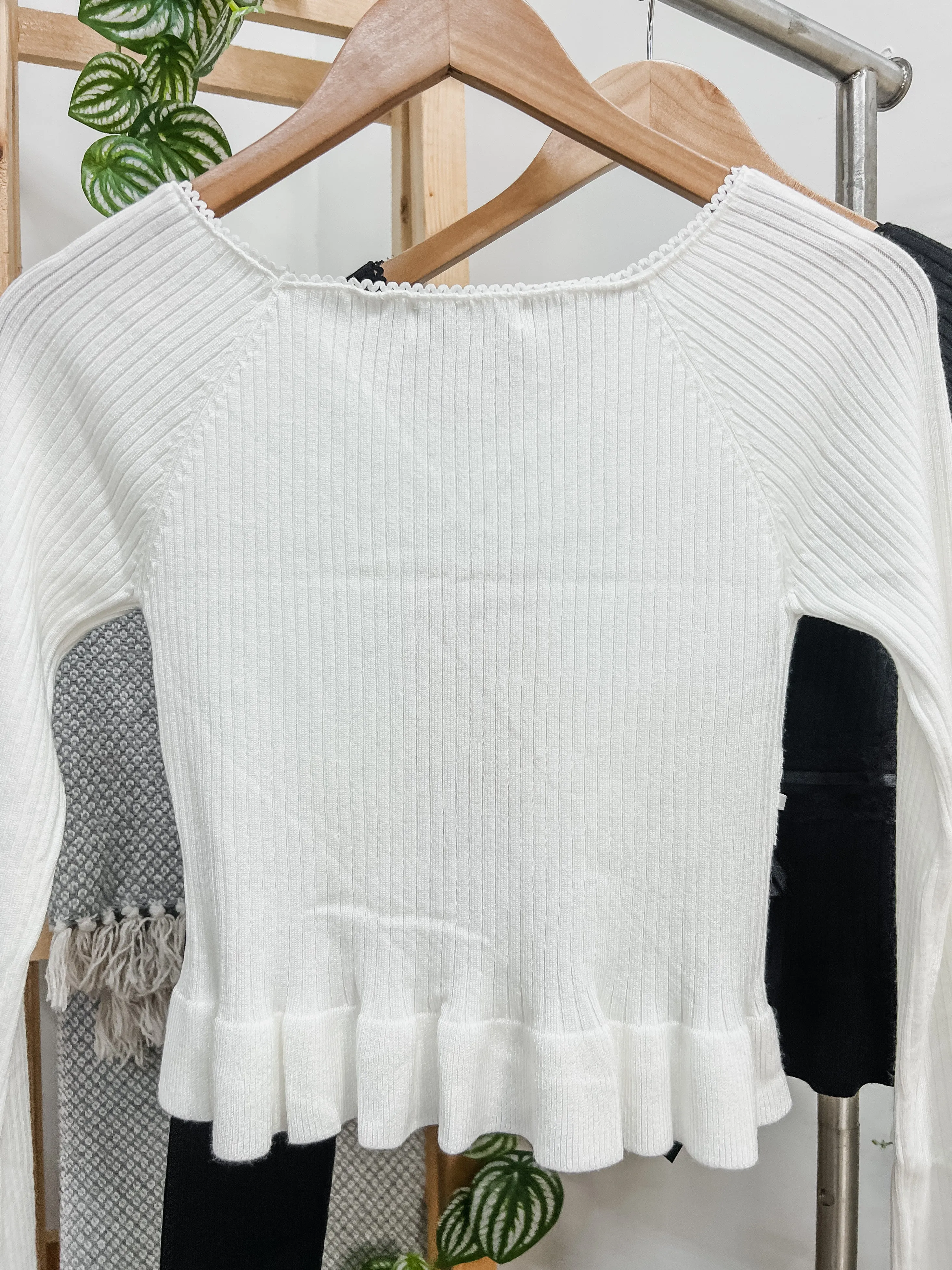 Rosie Ribbon Tie Knit Top