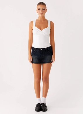Rosier Top - White Rosier Top - White