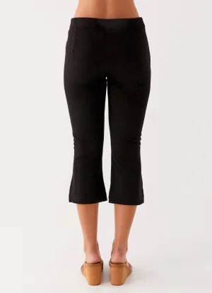 Rue Capri Pants - Black Rue Capri Pants - Black