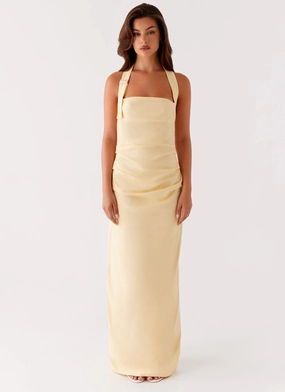 Rumour Has it Maxi Dress - Yellow Rumour Has it Maxi Dress - Yellow
