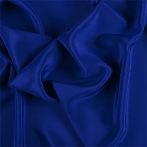 Runway Silks Blue Silk Crepe de Chine Fabric