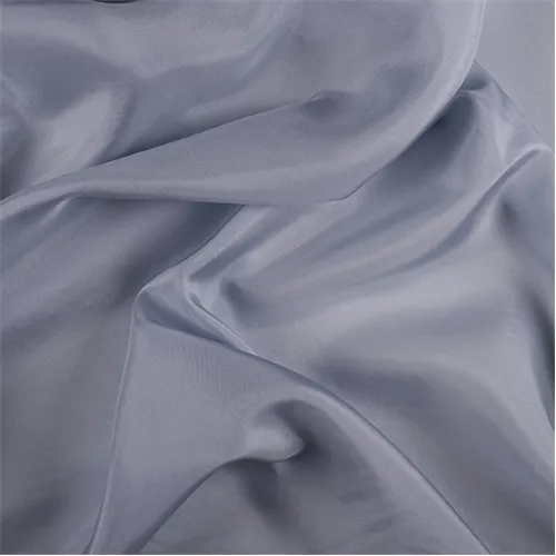Runway Silks Steel Blue Silk Crepe de Chine Fabric