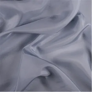 Runway Silks Steel Blue Silk Crepe de Chine Fabric