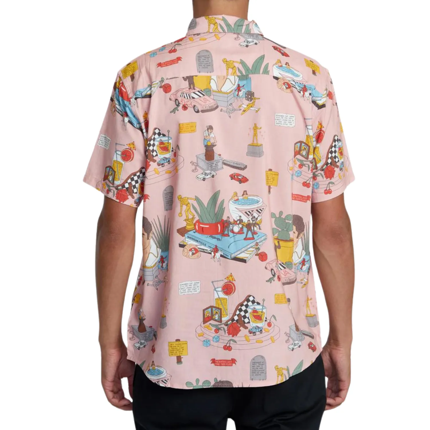 RVCA Luke P Short Sleeve Woven Shirt - Men's