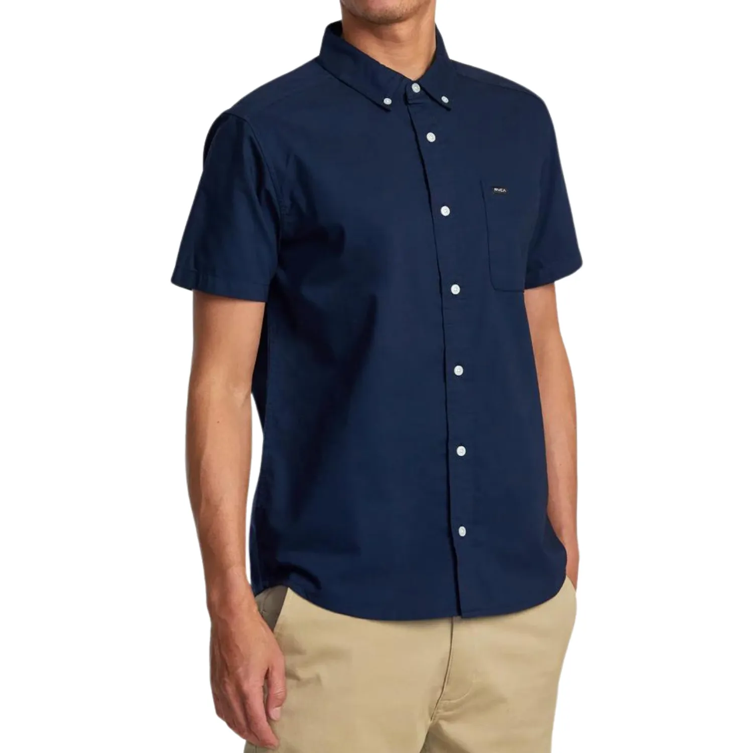 RVCA That'll Do Stretch SS Button Down Shirt - Men's