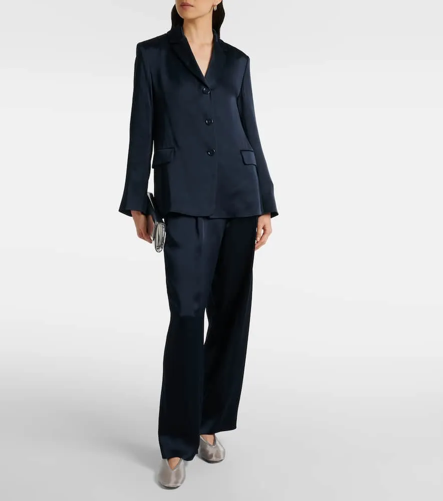 'S Max Mara Guido satin blazer