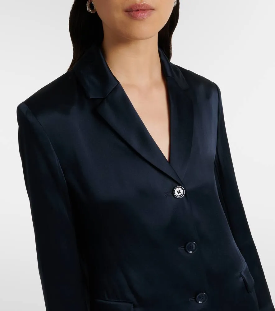 'S Max Mara Guido satin blazer