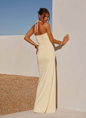 Sacred Maxi Dress - Yellow Sacred Maxi Dress - Yellow