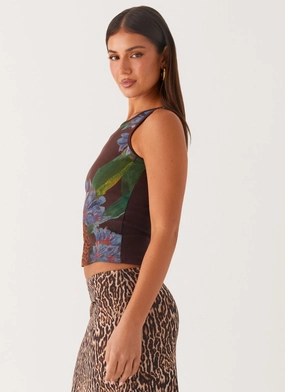 Safari Tank - Chocolate Safari Tank - Chocolate