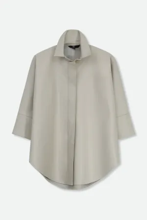 SAHANA DOLMAN IN STONE LEATHER SAHANA DOLMAN IN STONE LEATHER