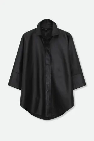 SAHANA DOLMAN LEATHER JACKET IN BLACK SAHANA DOLMAN LEATHER JACKET IN BLACK