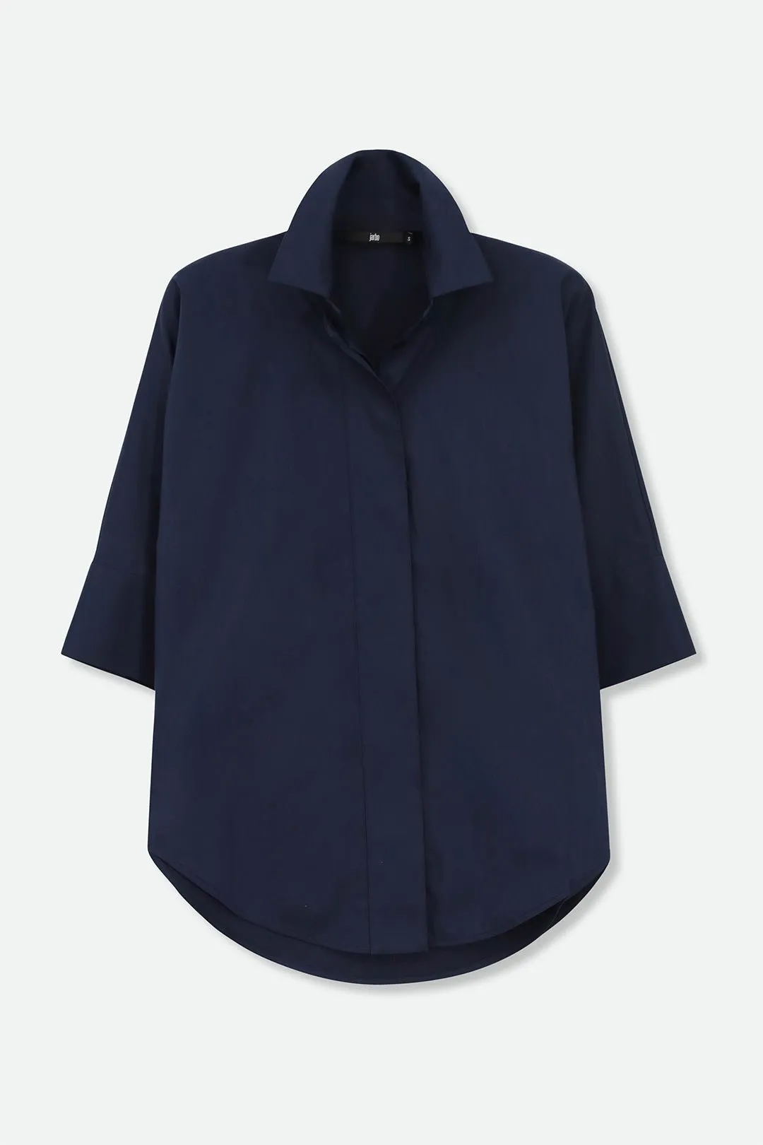 SAHANA DOLMAN SHIRT JACKET IN ITALIAN COTTON