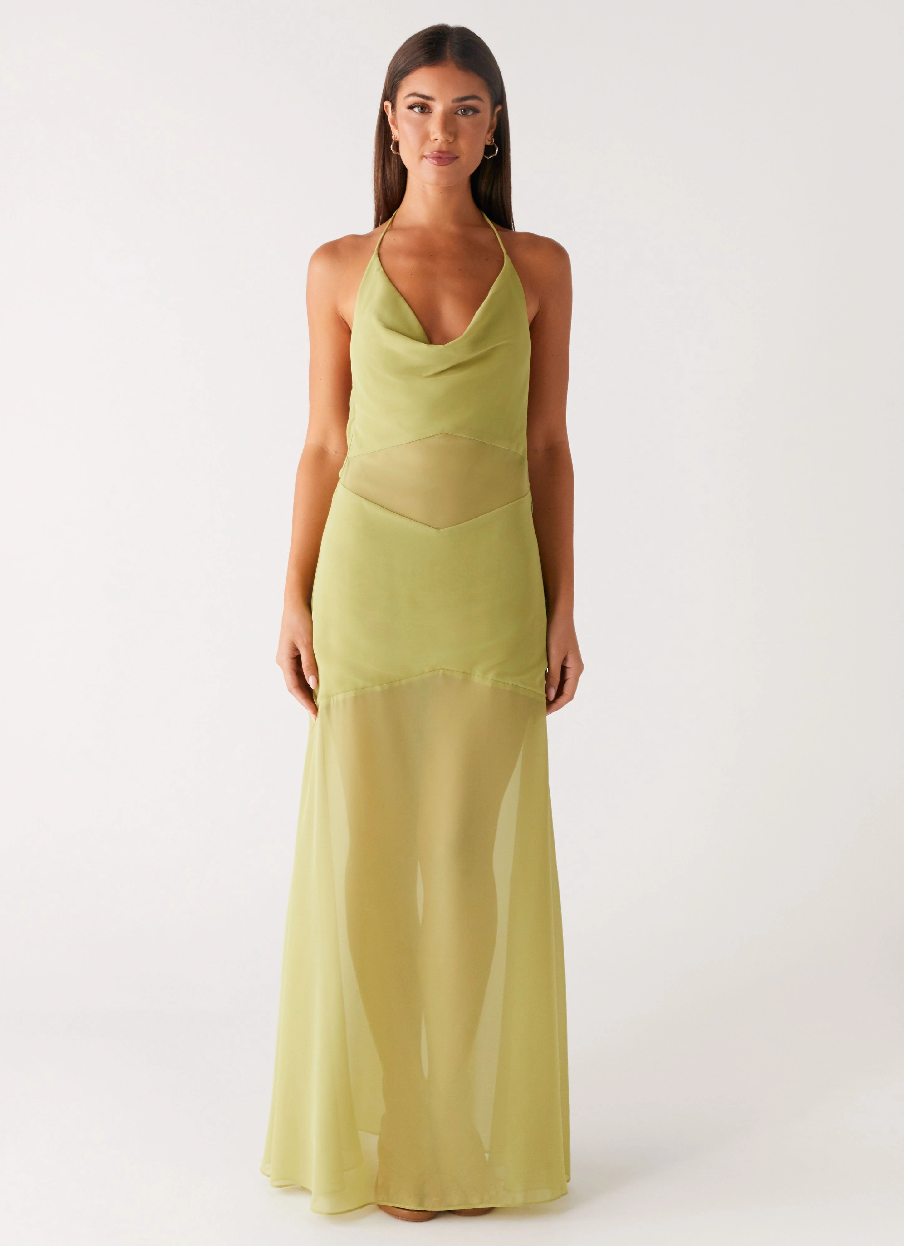Samoa Maxi Dress - Lime