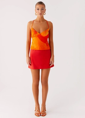 Sangria Top - Serene Orange Sangria Top - Serene Orange