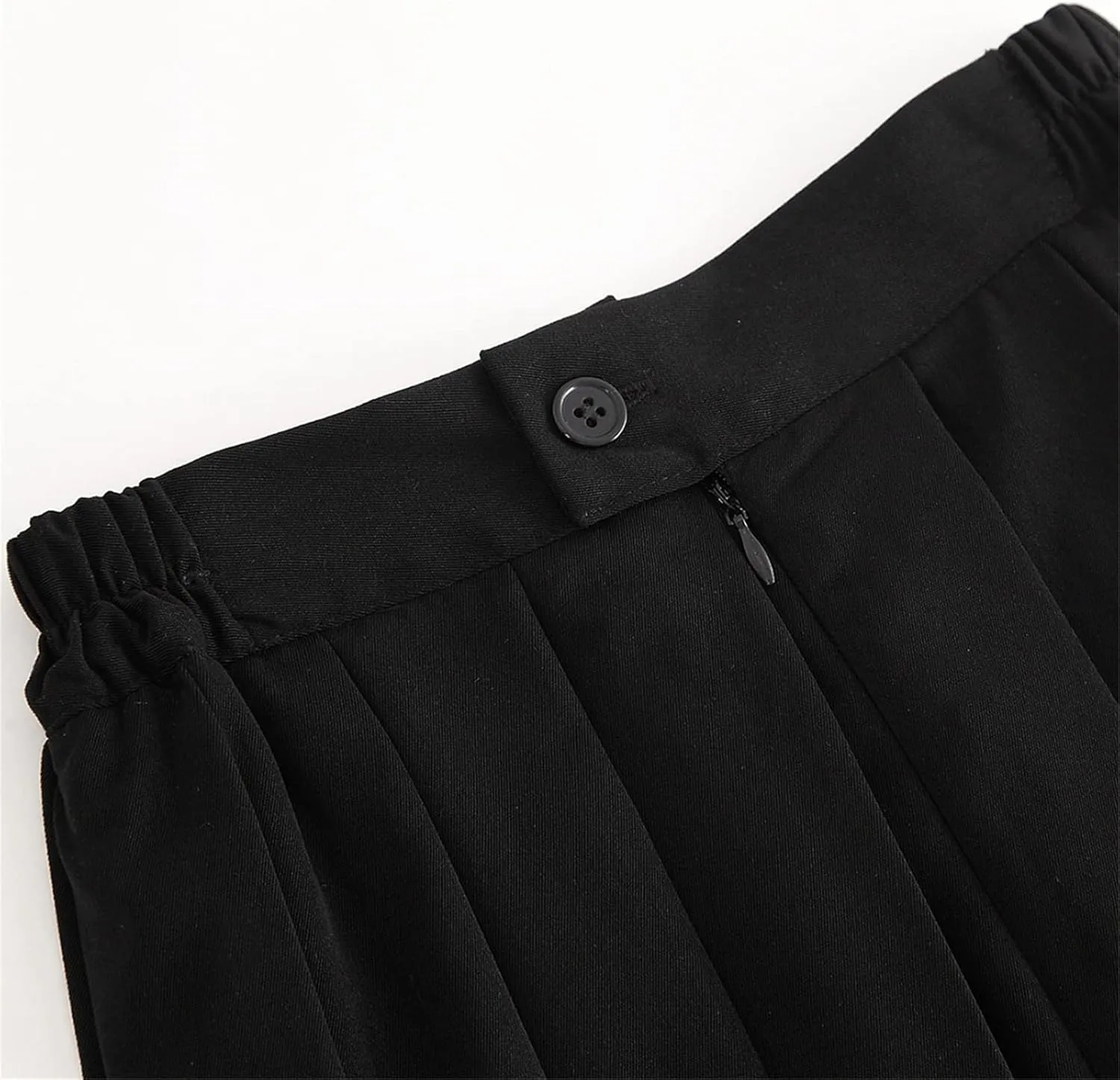 SANGTREE Women's Uniform A-line Long Pleated Skirts