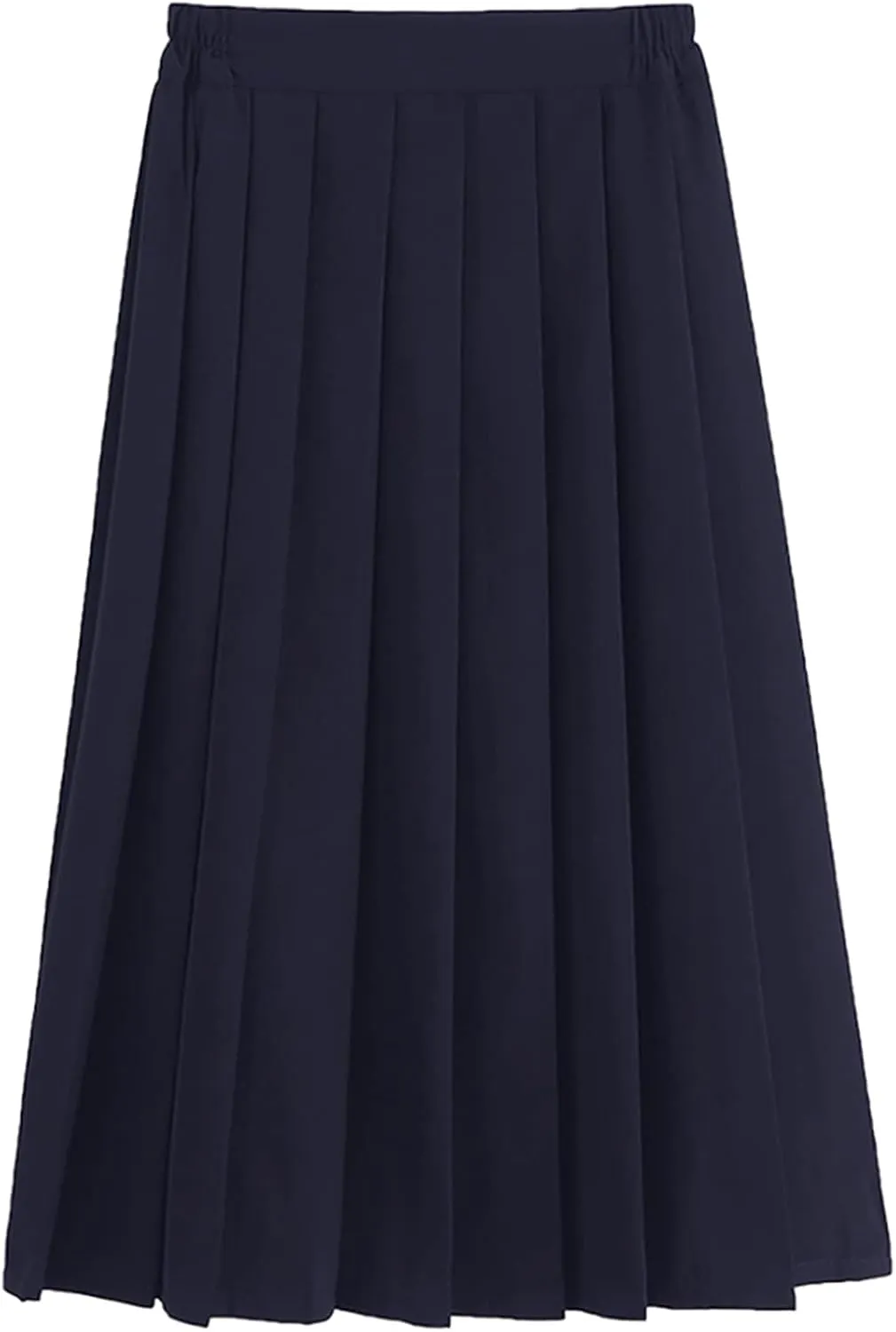 SANGTREE Women's Uniform A-line Long Pleated Skirts