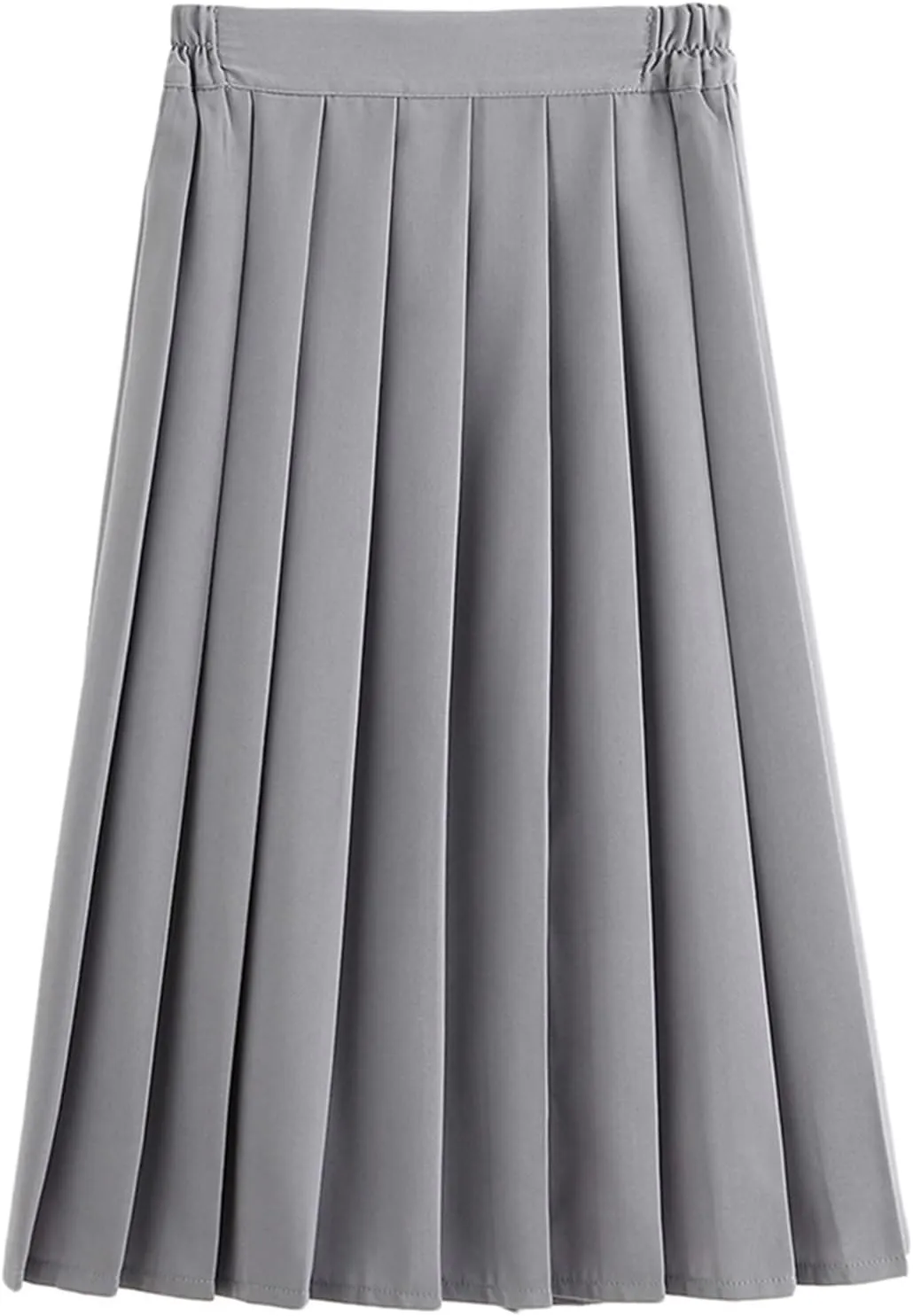 SANGTREE Women's Uniform A-line Long Pleated Skirts