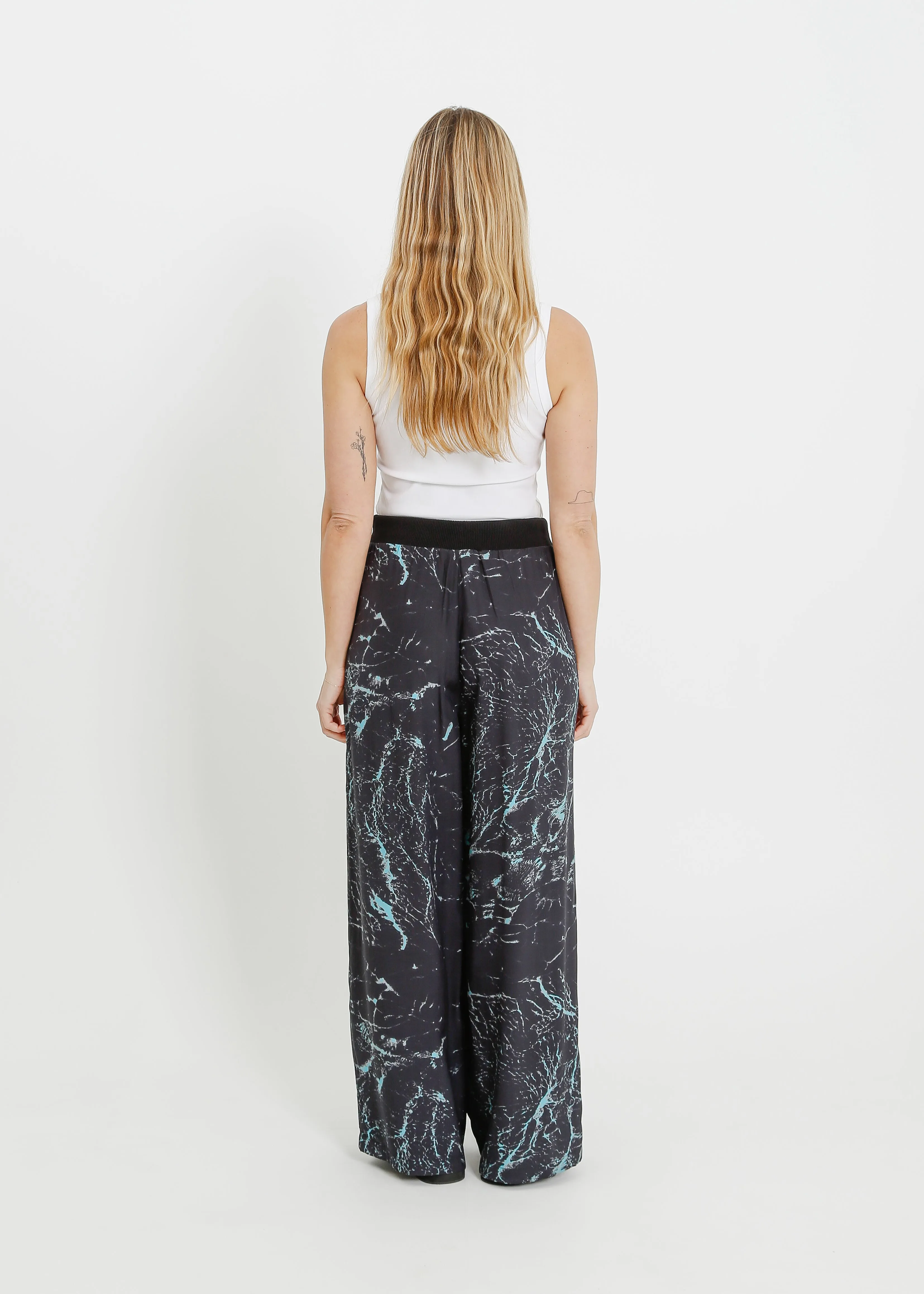SANTIAGO PANT / BLACK WATER