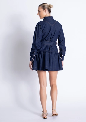 Saraswati Denim Mini Dress Saraswati Denim Mini Dress
