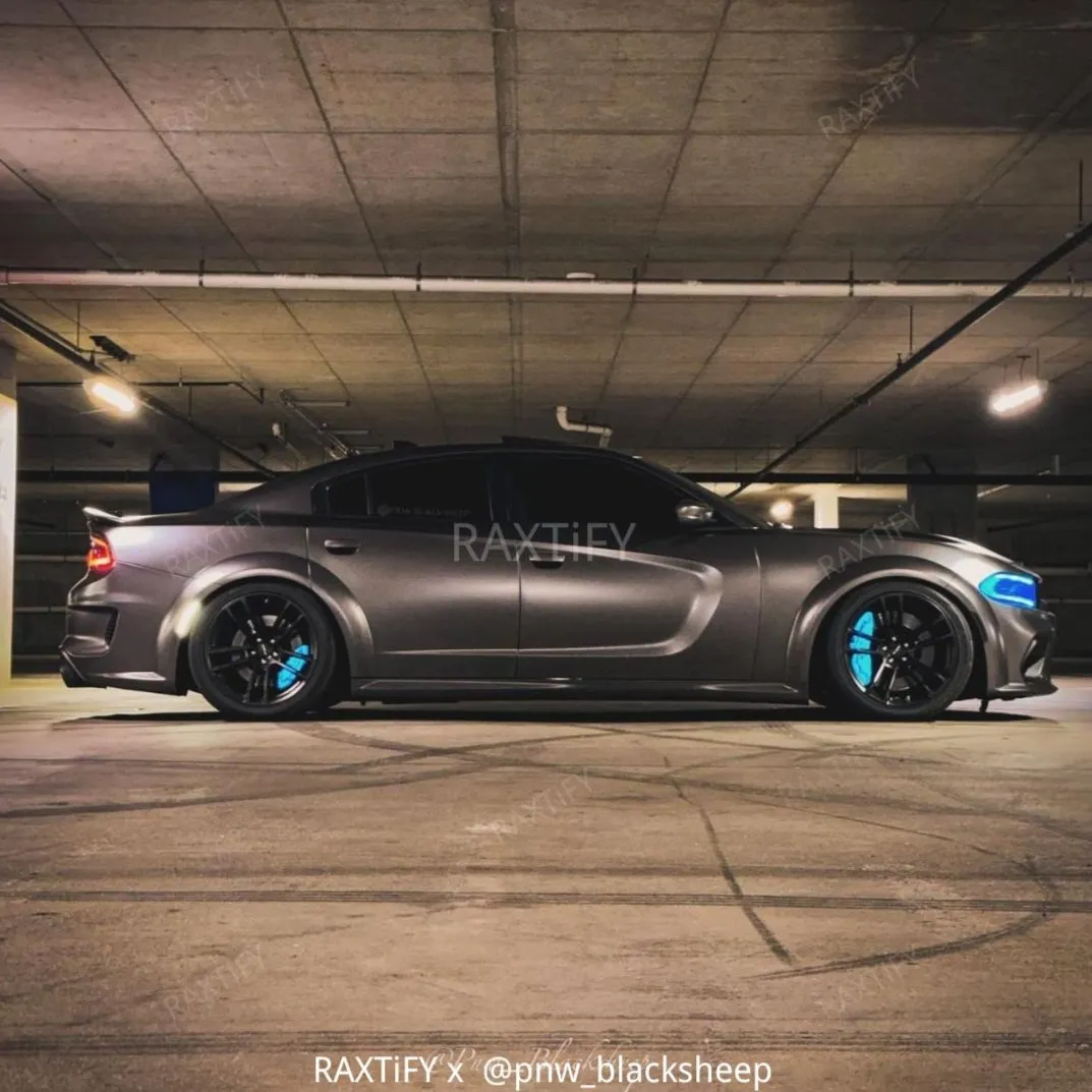 Satin Chrome AMG Gray Car Wrap