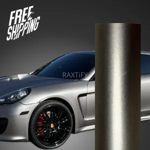 Satin Chrome AMG Grey II Vinyl Wrap