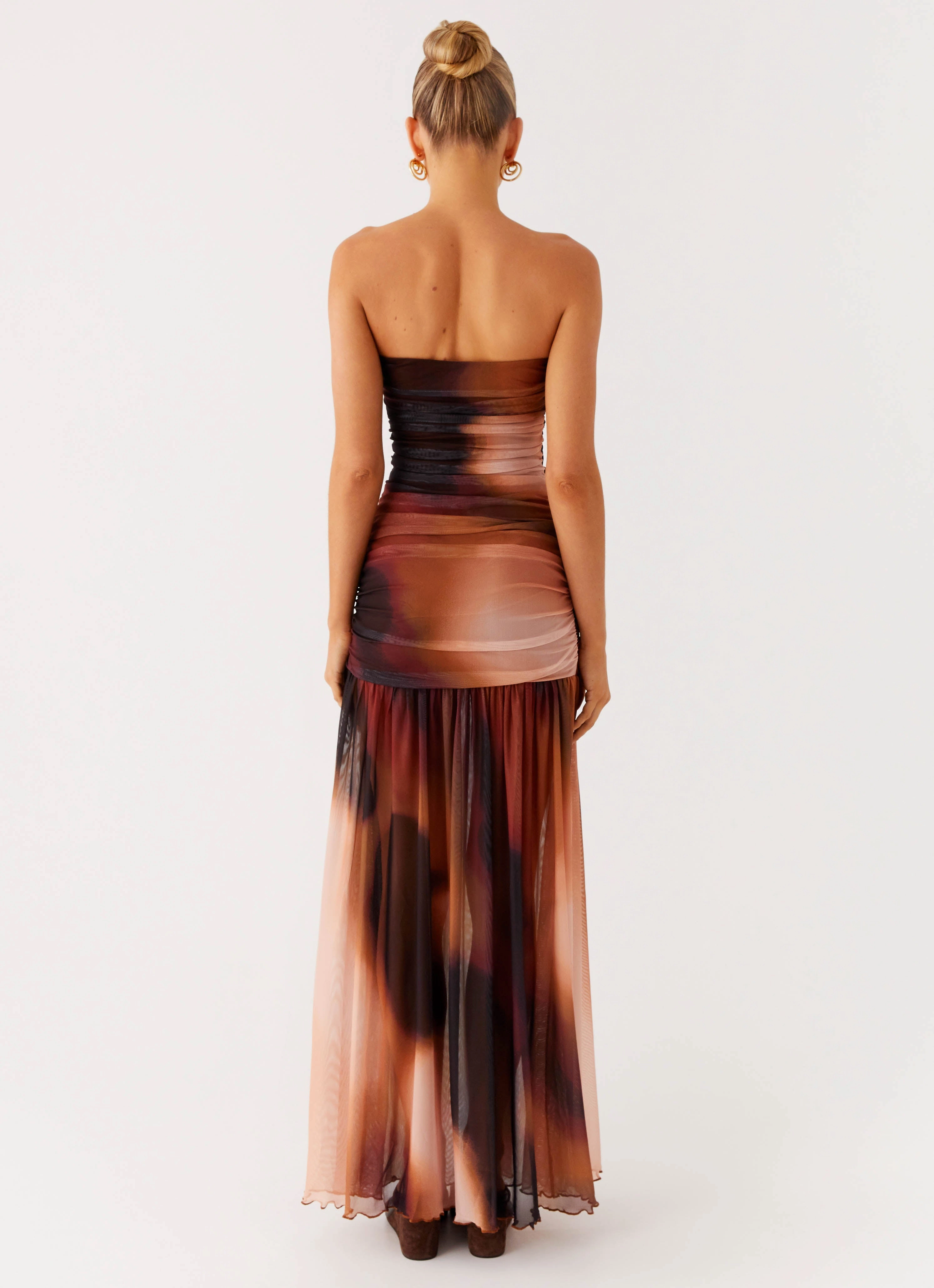 Savaya Maxi Dress - Black Gradient