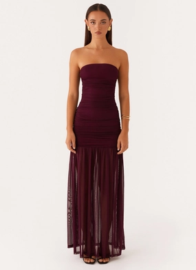 Savaya Maxi Dress - Mulberry Savaya Maxi Dress - Mulberry