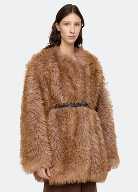 Sea NY Fifi Faux Fur Jacket Sea NY Fifi Faux Fur Jacket
