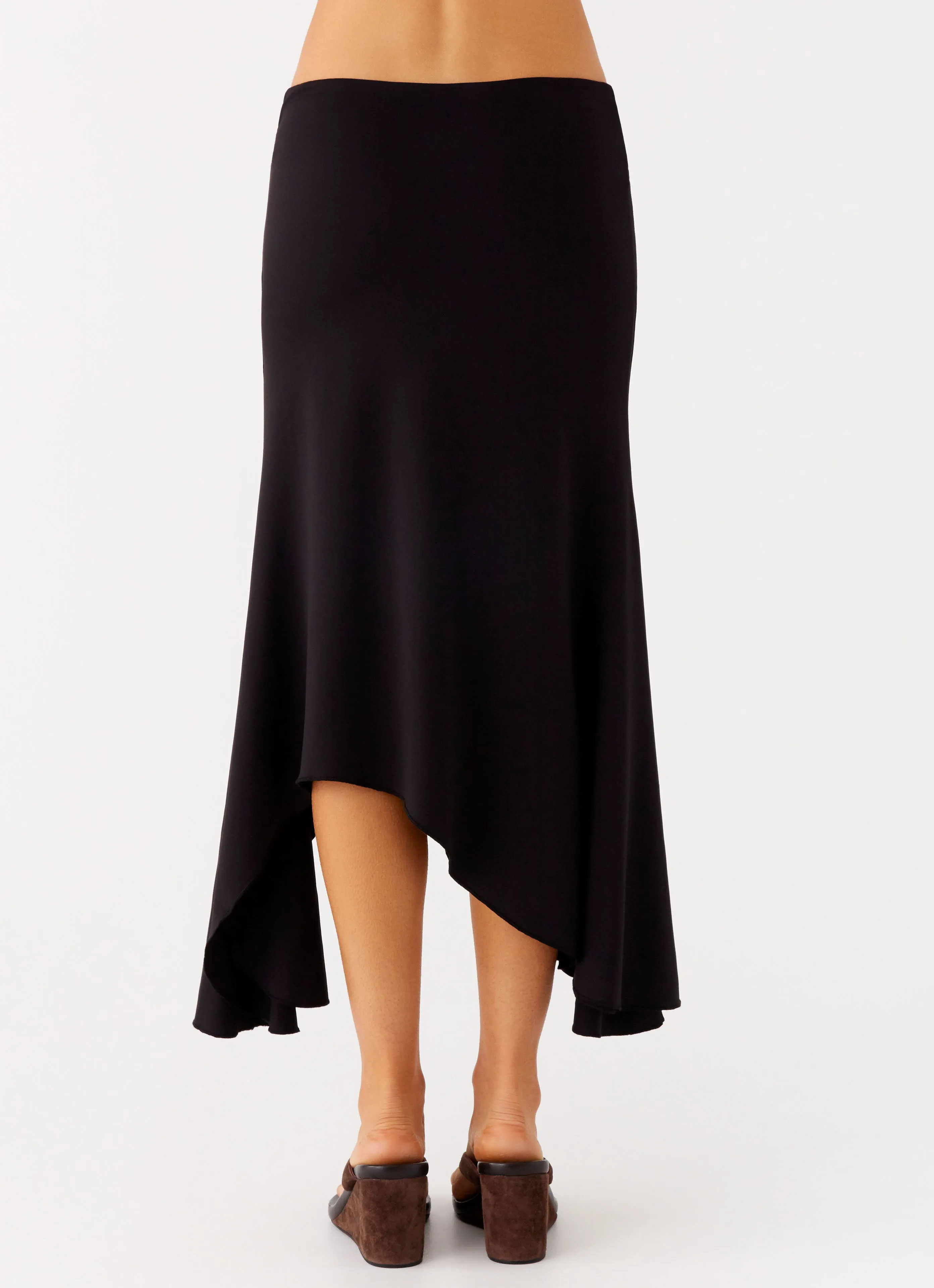 Seattle Midi Skirt - Black