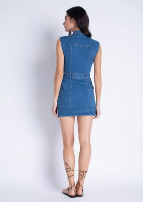 Selena Denim Mini Dress Selena Denim Mini Dress
