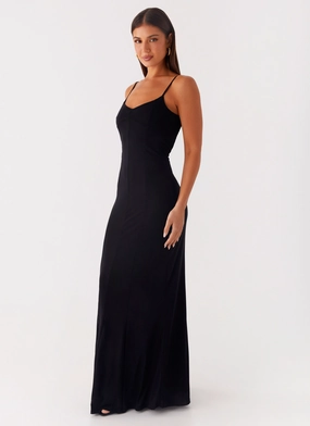 Serene Escape Maxi Dress - Black Serene Escape Maxi Dress - Black