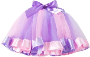 Sexy Mini Skirts for Women's Elegant Clothing Adults Tutu Fashion Dance Party Lace-Up Skirts Color Pleated Skirts
