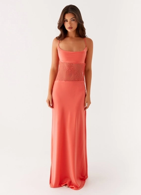 Shae Maxi Dress - Tangerine Shae Maxi Dress - Tangerine