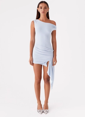 Shauna Mini Dress - Blue Shauna Mini Dress - Blue