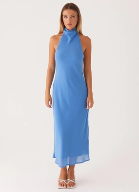 Shelly Midi Dress - Azure Shelly Midi Dress - Azure
