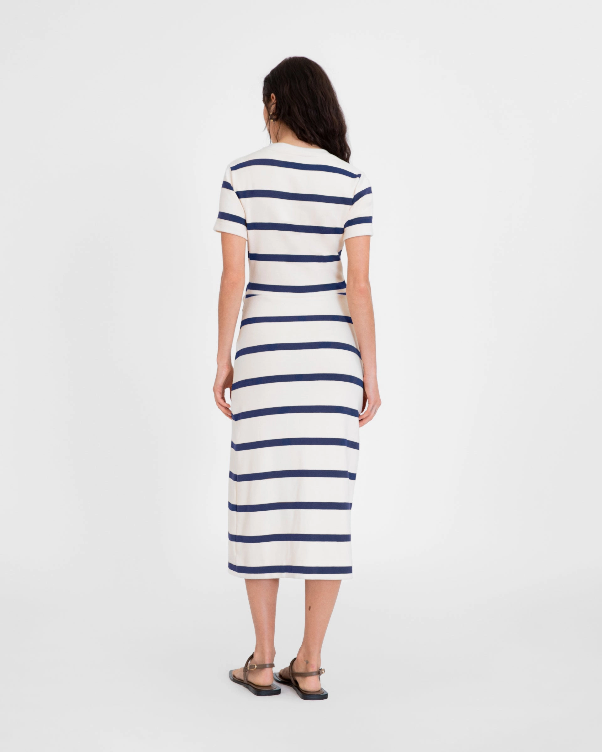 Short Sleeve Striped Cody Dress