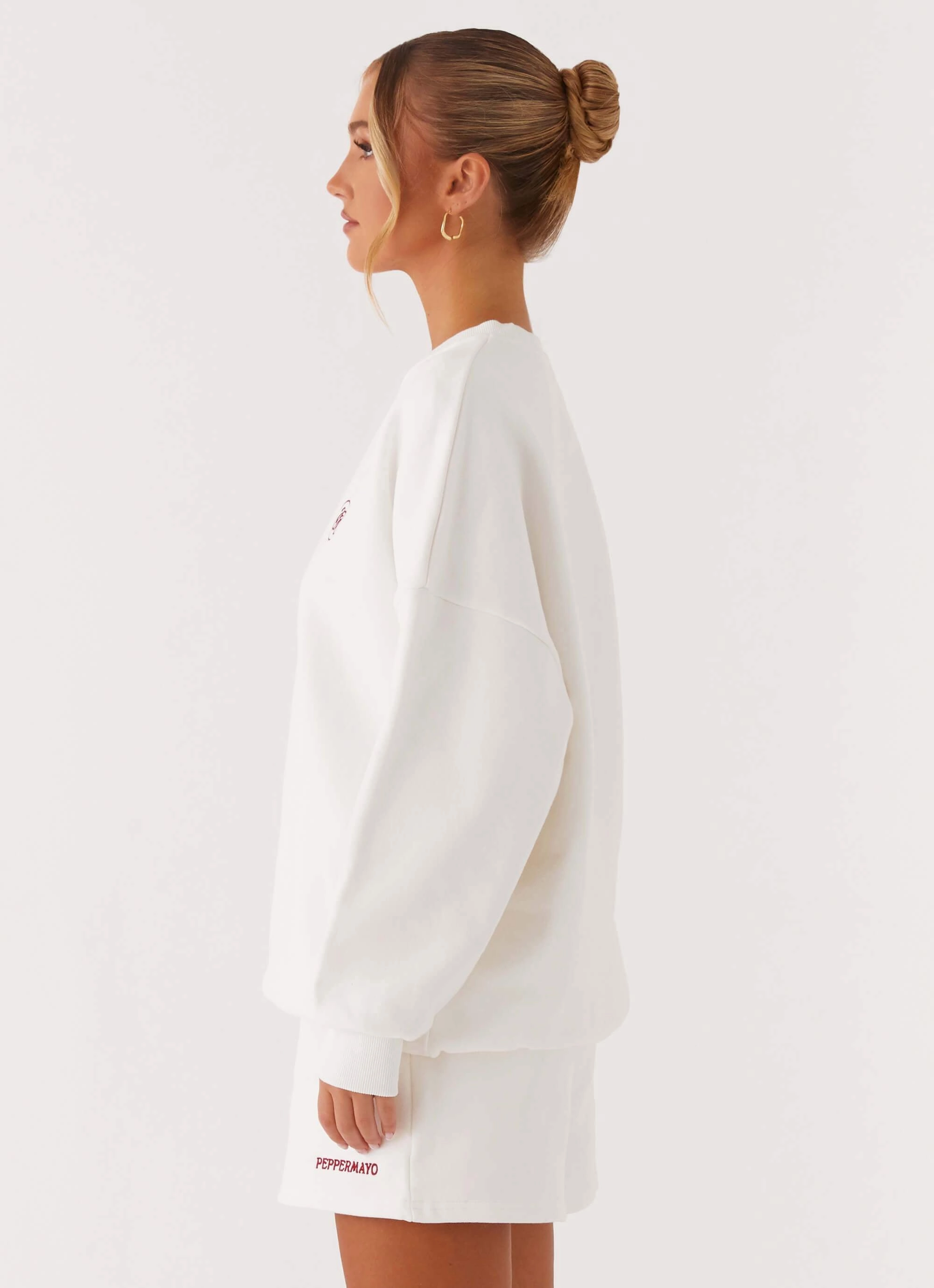 Signature Oversized Sweatshirt - Ivory