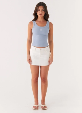Signature Tank Top - Slate Blue Signature Tank Top - Slate Blue