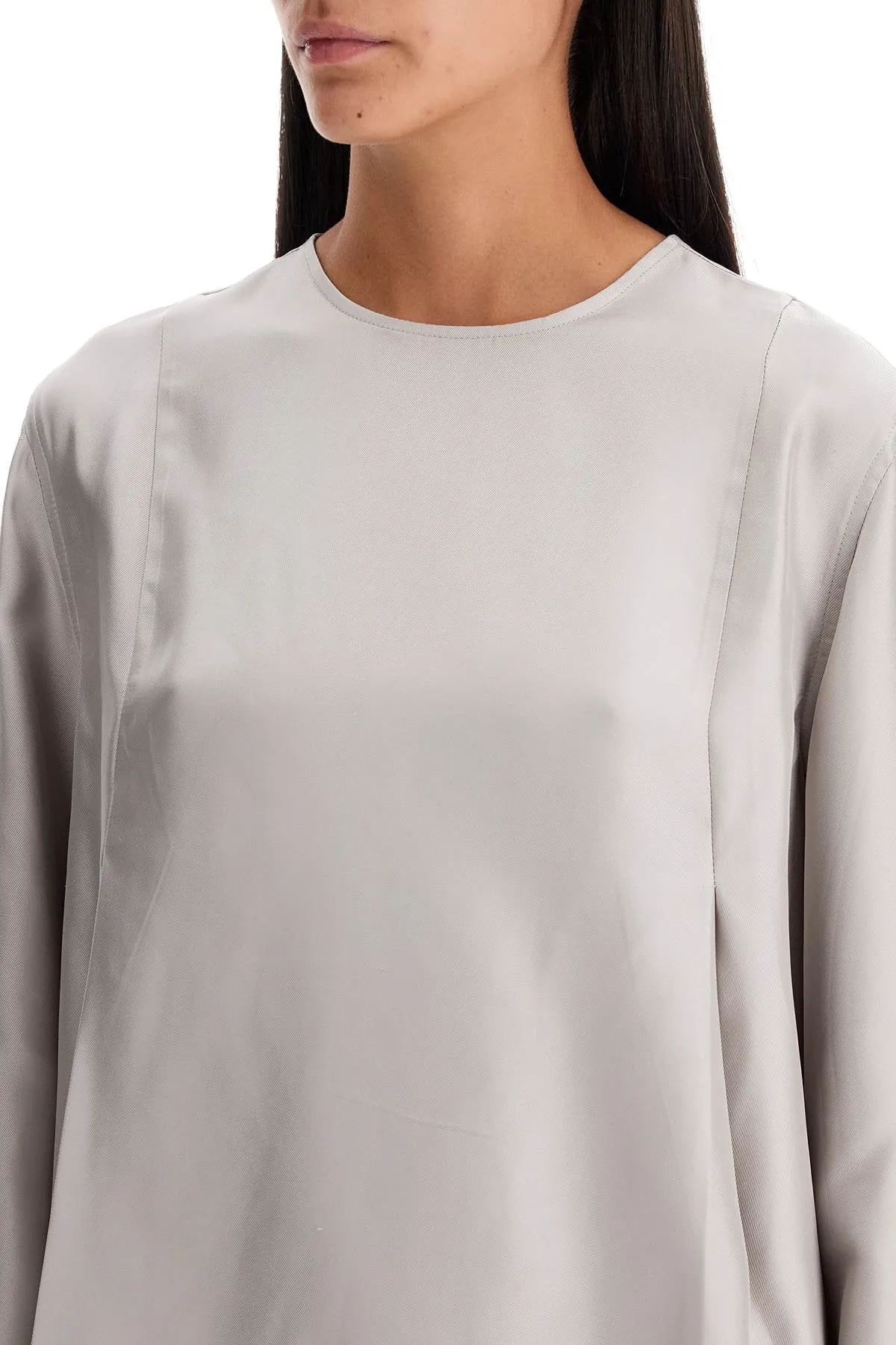 silk adalyn blouse ADALYN GREY