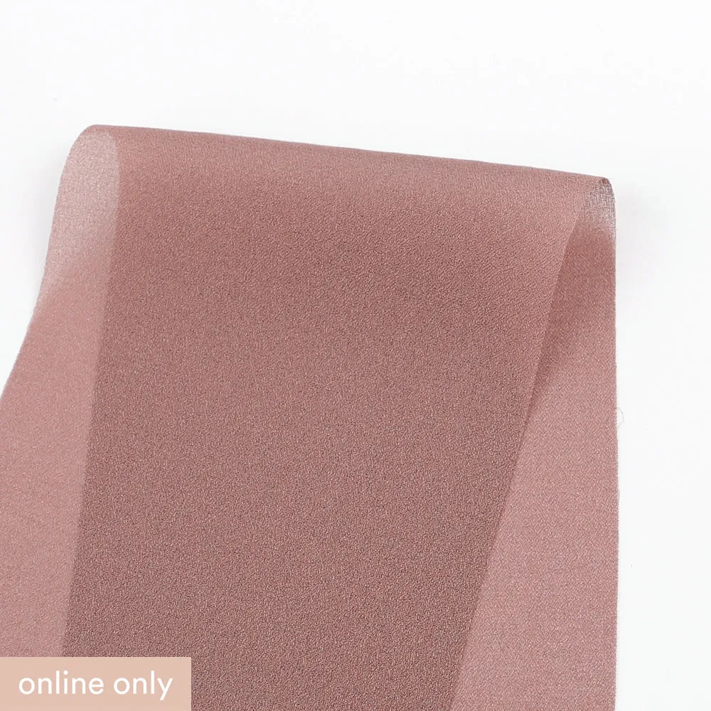 Silk Georgette - Puce