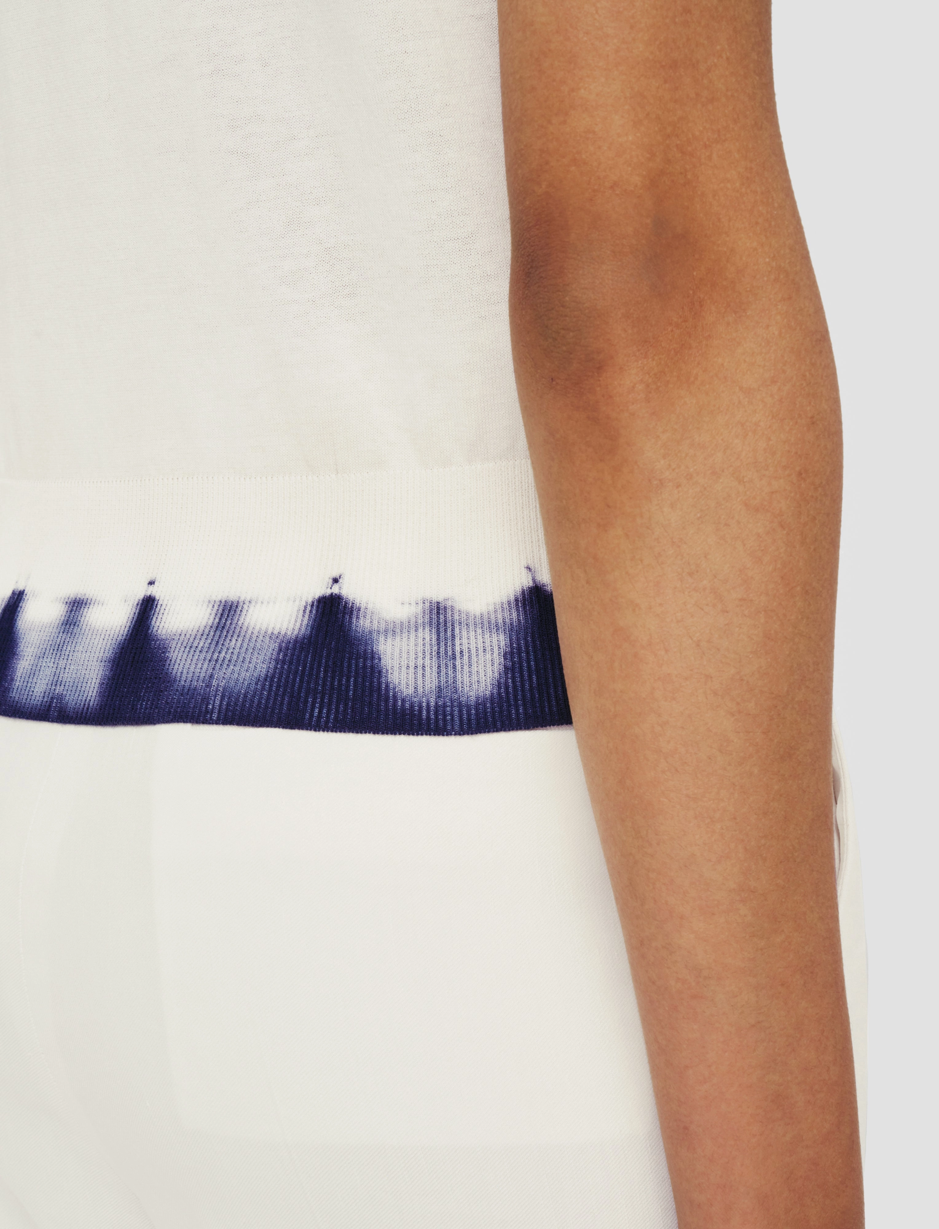 Silk Cotton Knit Top