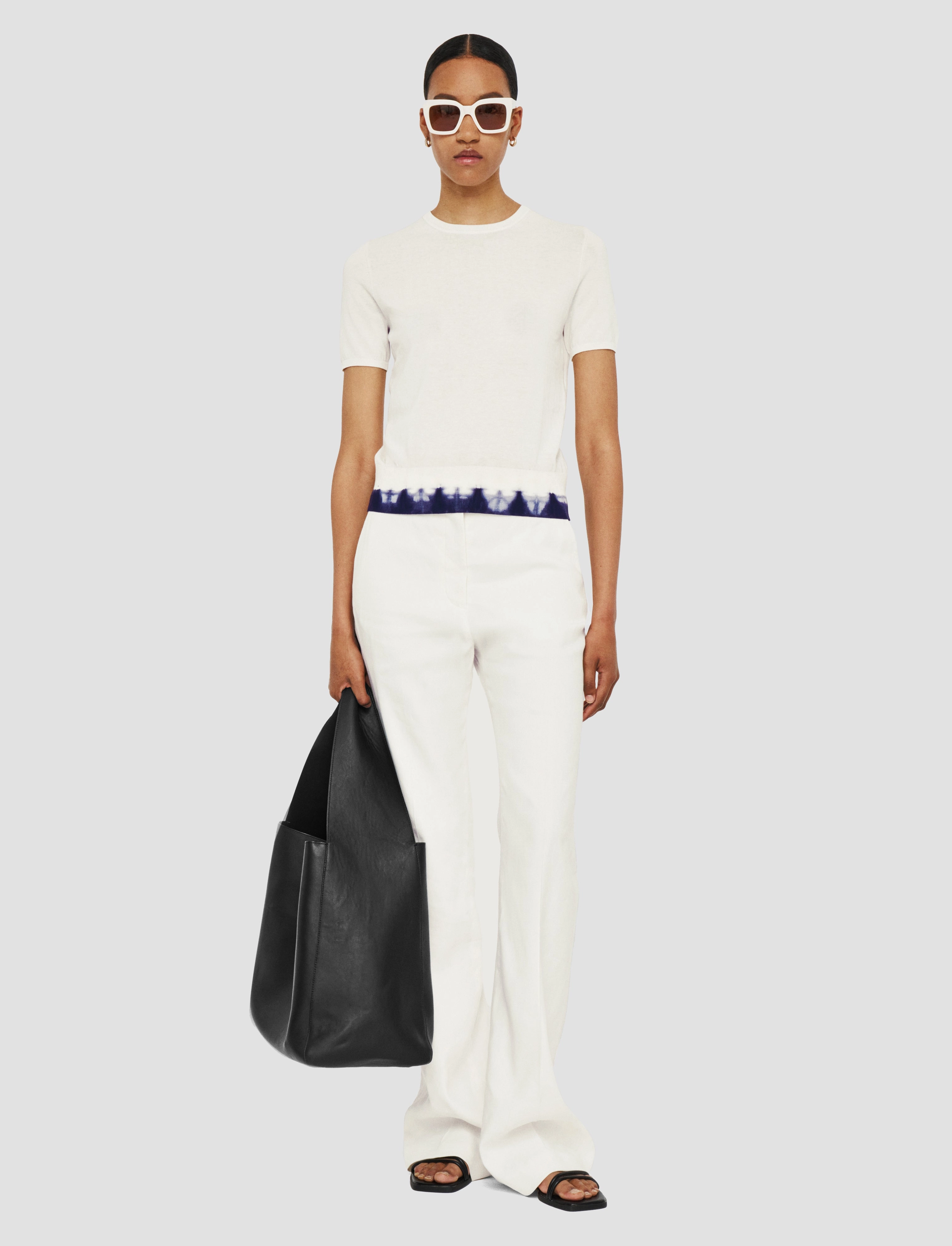 Silk Cotton Knit Top