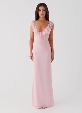 Silvie Maxi Dress - Pink Silvie Maxi Dress - Pink